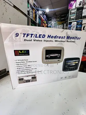 9 Inch Headrest Monitor Screens Easy Installation for Any Vehicle