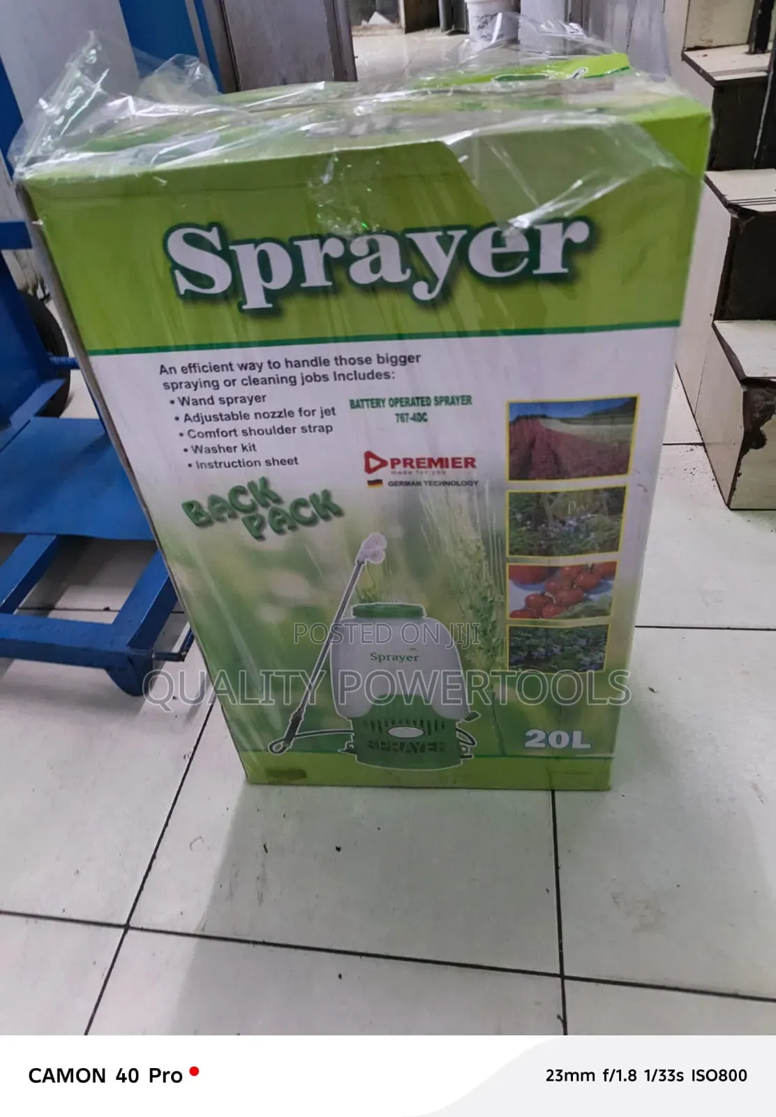 Quality Rechargable Knapsack Sprayer