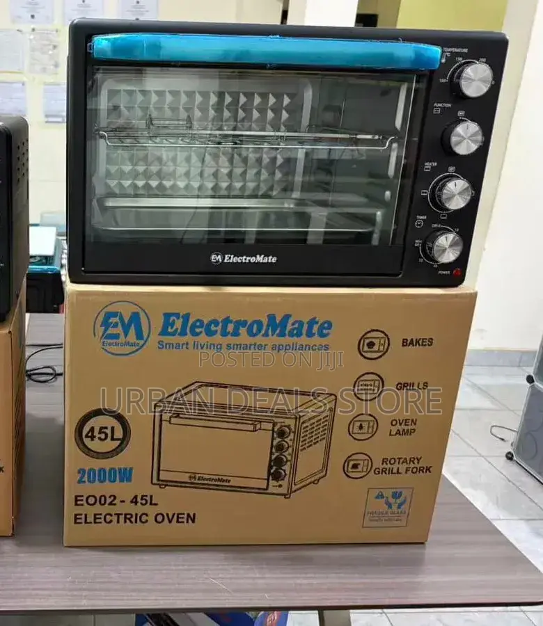 45 Litres Electromate Electric Oven