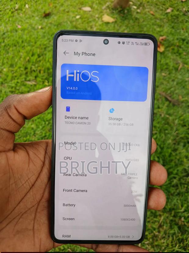 Tecno Camon 20 256 GB Blue - thumbnail 2