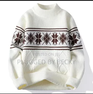 New New Maple Pattern Knit Sweaters
