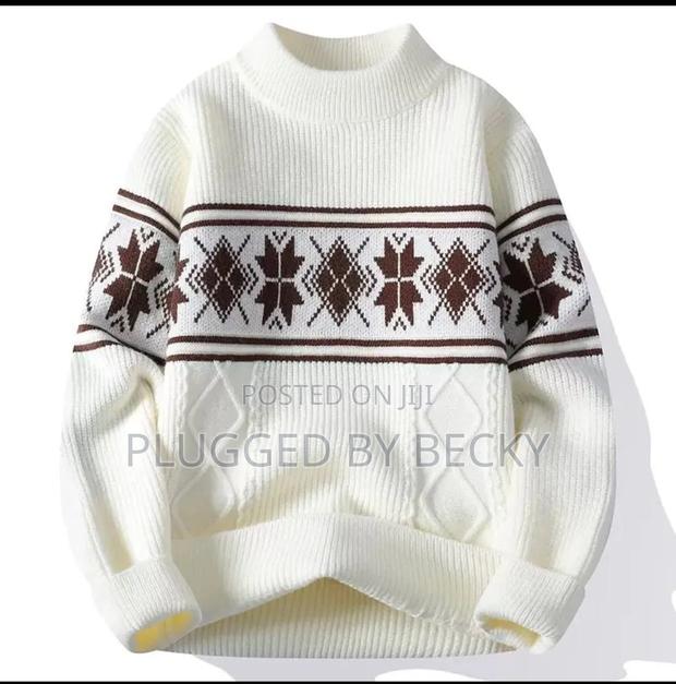 New New Maple Pattern Knit Sweaters - thumbnail 3