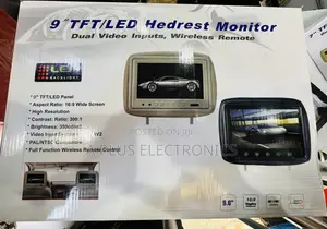 9 Inch Headrest Monitor Screens for Backseat Entertainment