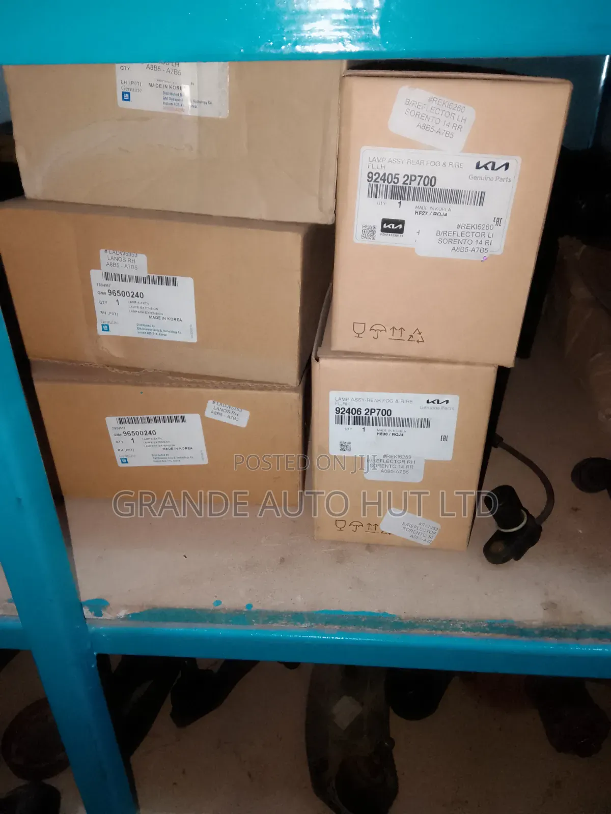 Righ Fog Lamp Hyundai Santa Fe 2005