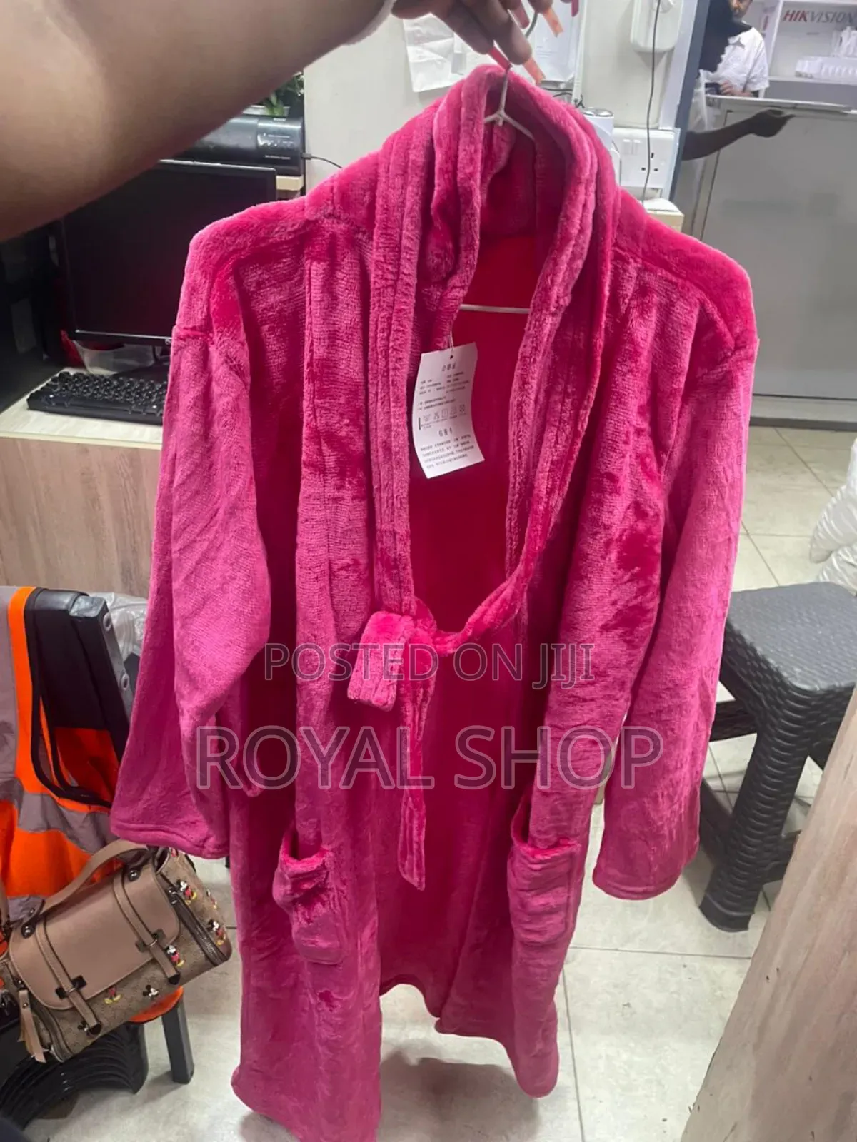 Fleece Bathrobe