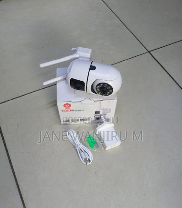 New V380 Dual Lens Bulb Camera – Wireless Wall Mounted Surveillance