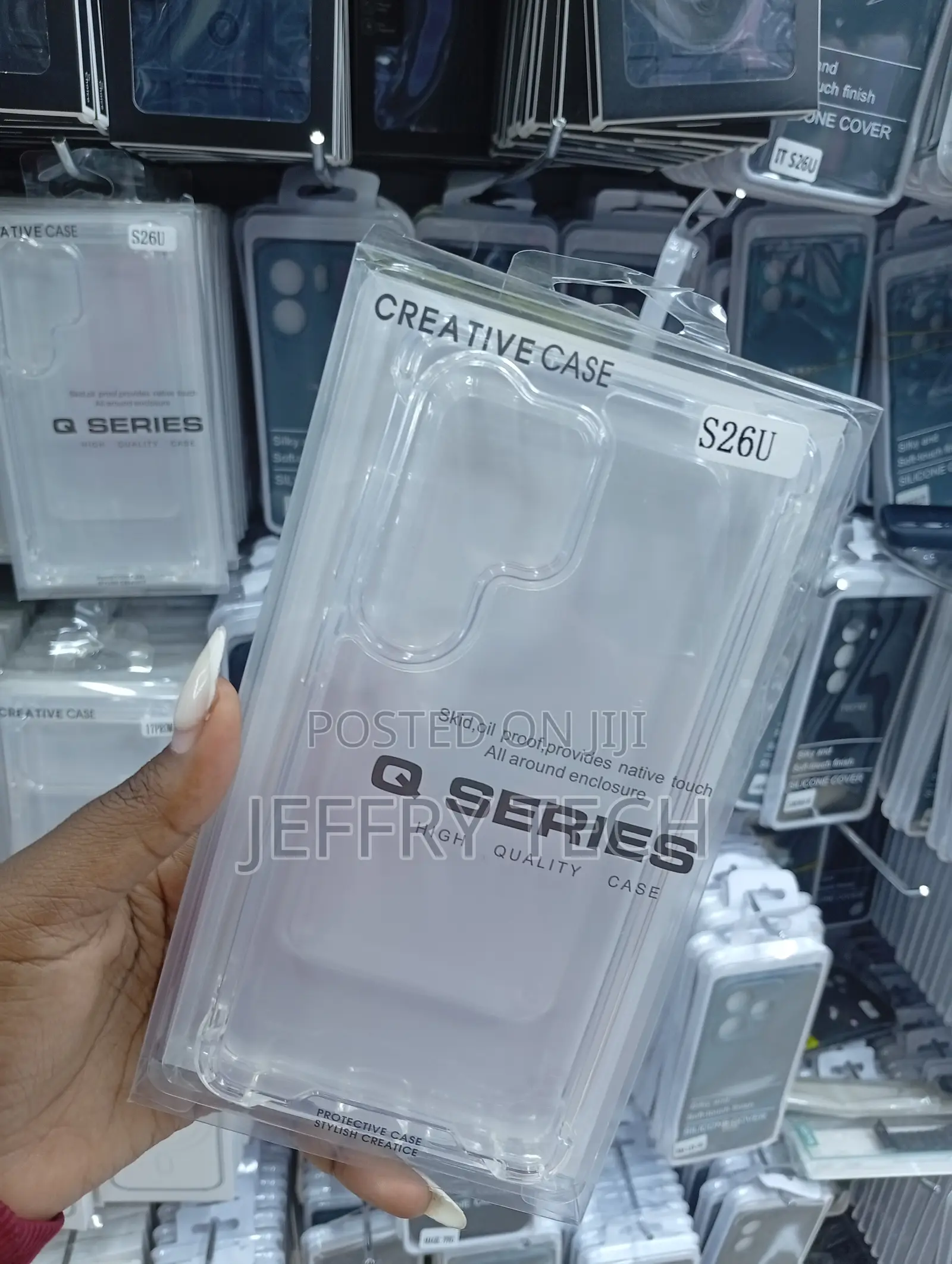 Samsung Galaxy S26 Ultra Case Q Series Transparent Protective Cas