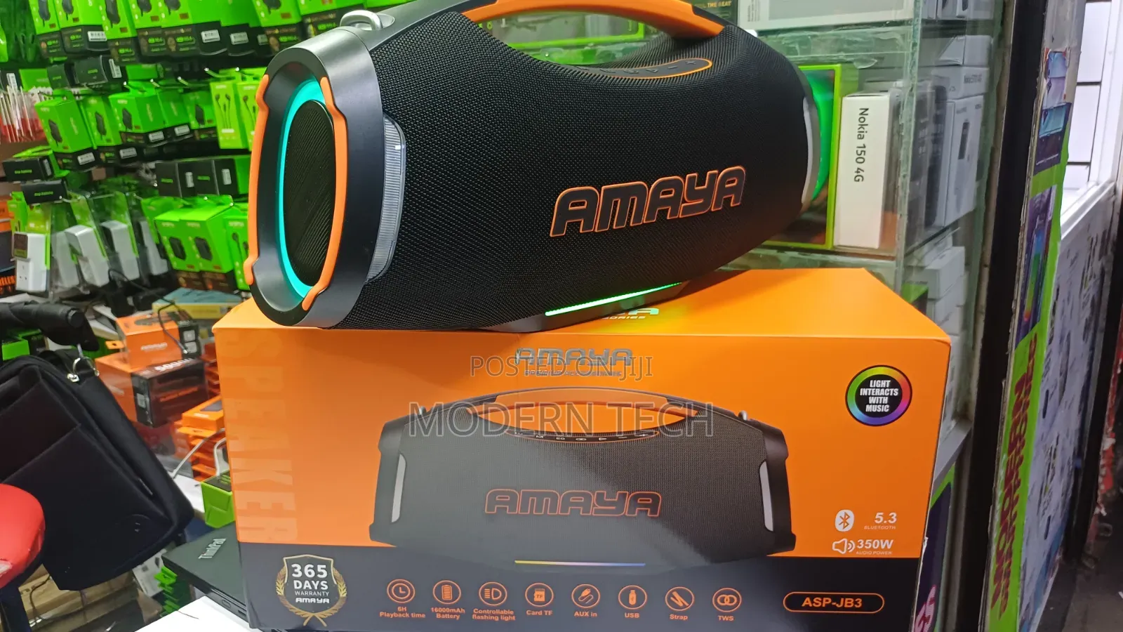 Amaya Asp-Jb3 Rechargeable Bluetooth Speaker