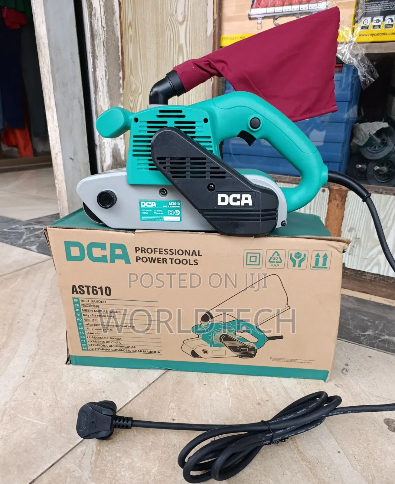 Dca Electric Belt Sander/1010watts Dca Belt Sander