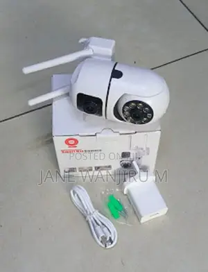 V380 Wifi Bulb CCTV Camera – Dual Lens Smart Home Security