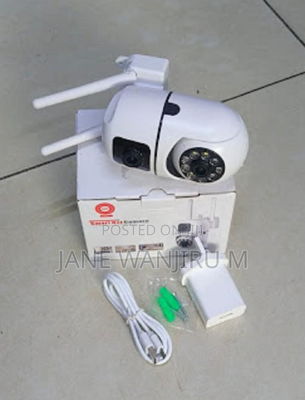 V380 Wifi Bulb CCTV Camera – Dual Lens Smart Home Security