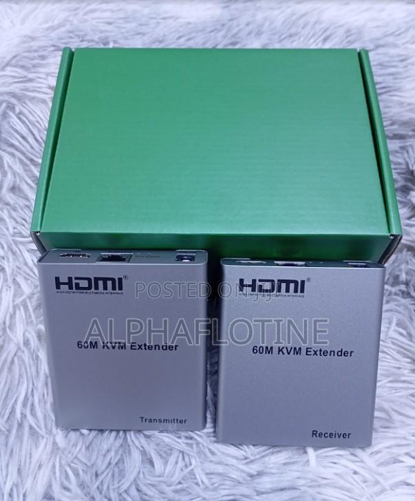 Hdmi 60m KVM Extender With Audio Ideal Office Setups,Control Rooms