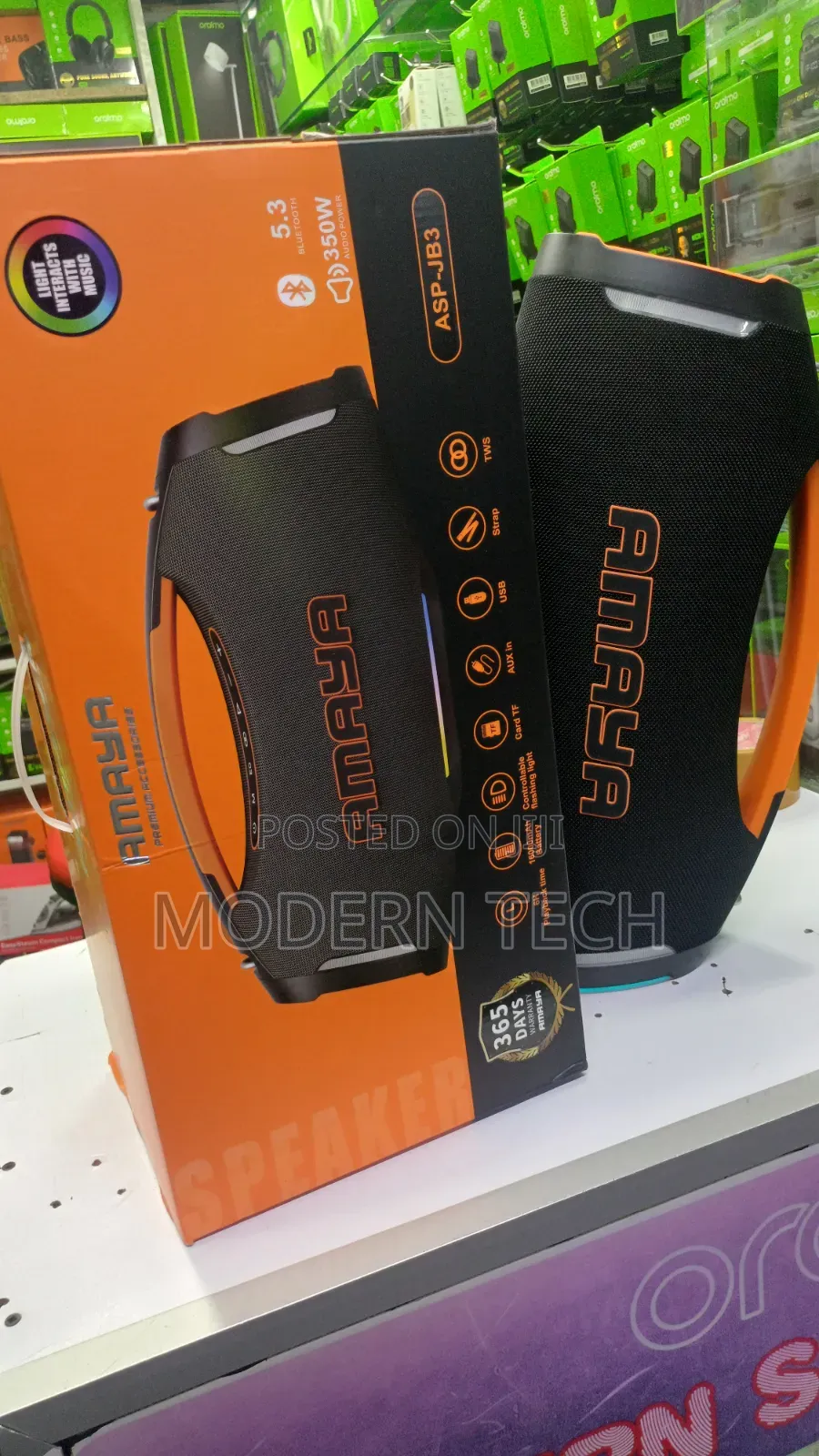 Amaya Asp-Jb3 Outdoor Portable Speaker