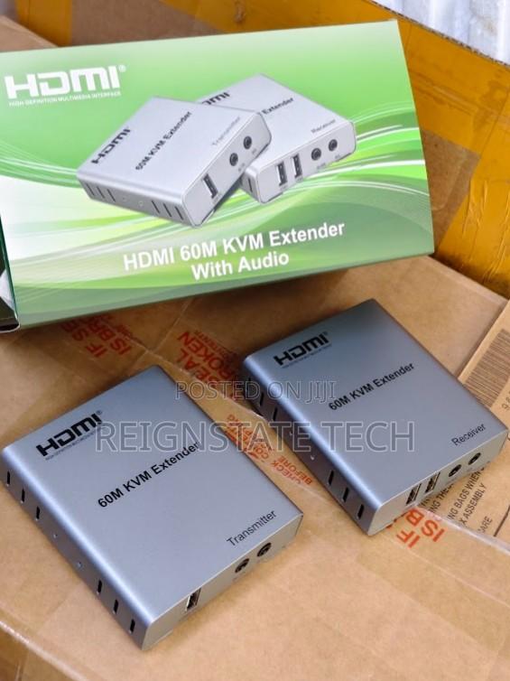 60m Hdmi KVM Extender Over Hdmi Usb KVM Ethernet Extender