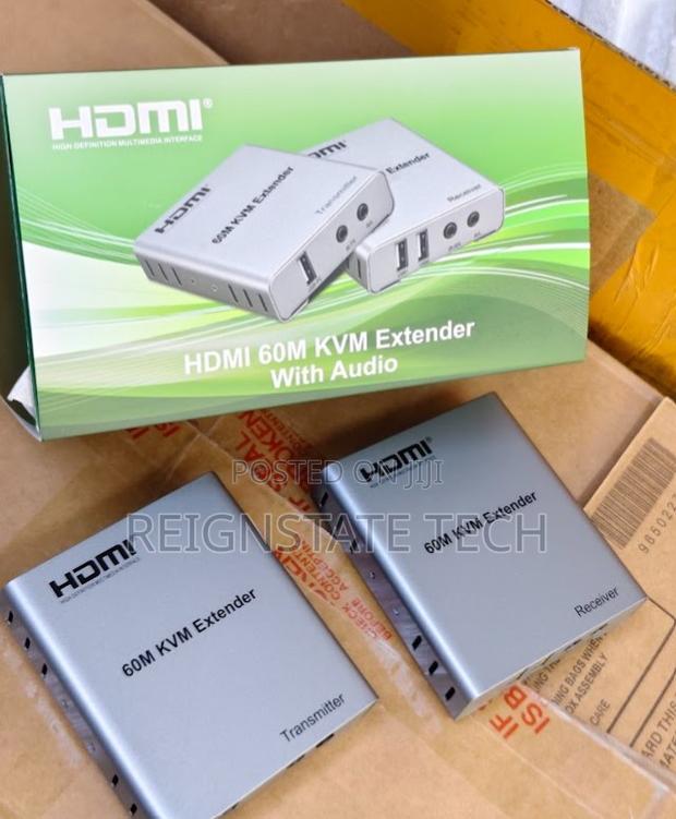 New 60m Hdmi KVM Extender Over Cat5e Cat6 1080p Hdmi Usb KVM Extender
