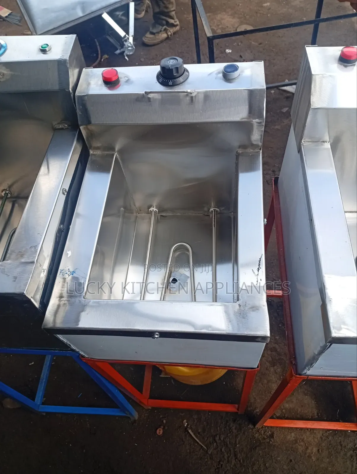Stainless Steel Single Chips Fryer.