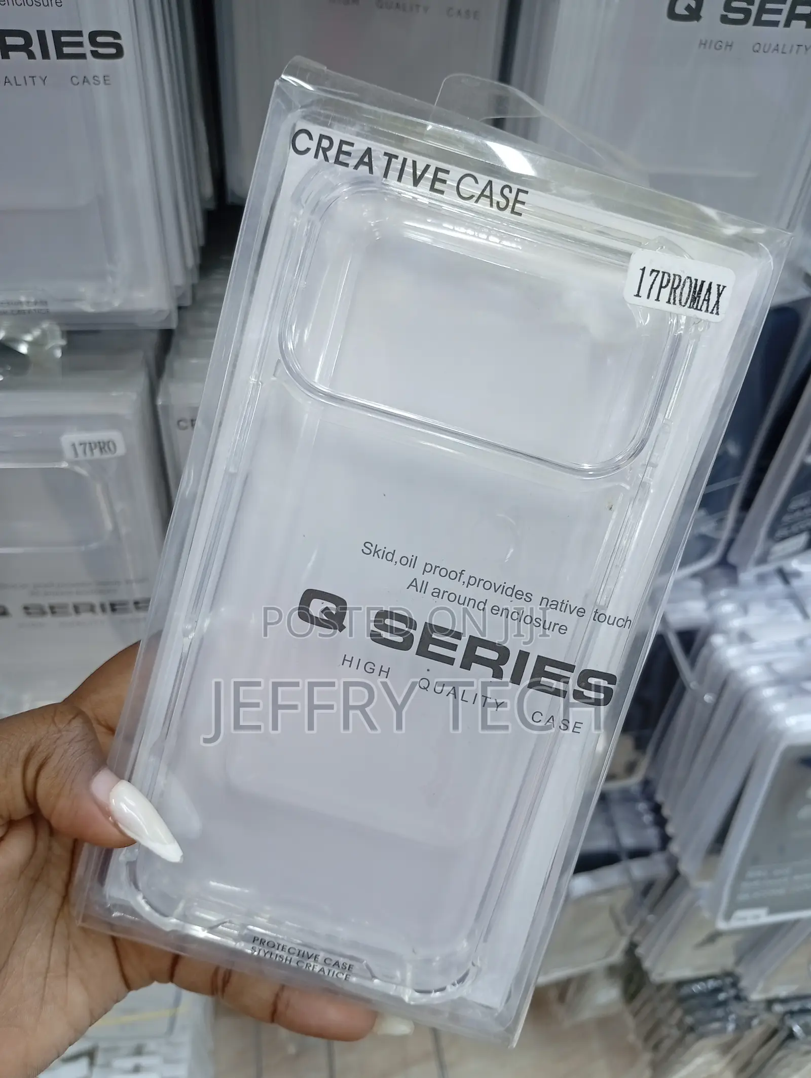 iPhone 17 Pro Max "Native Touch" Feel Case