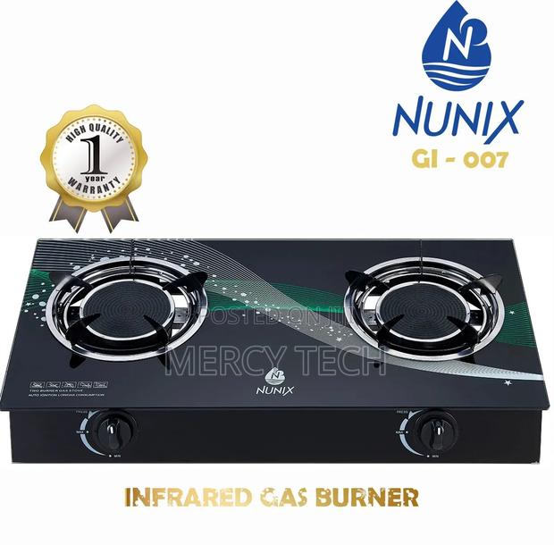 Nunix 2-Burner Infrared Gas Hob(Gi-007)