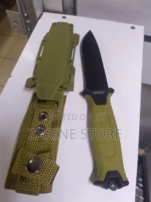 Camping or Kitchen Knife With Sheath Sharp and Made of Steel