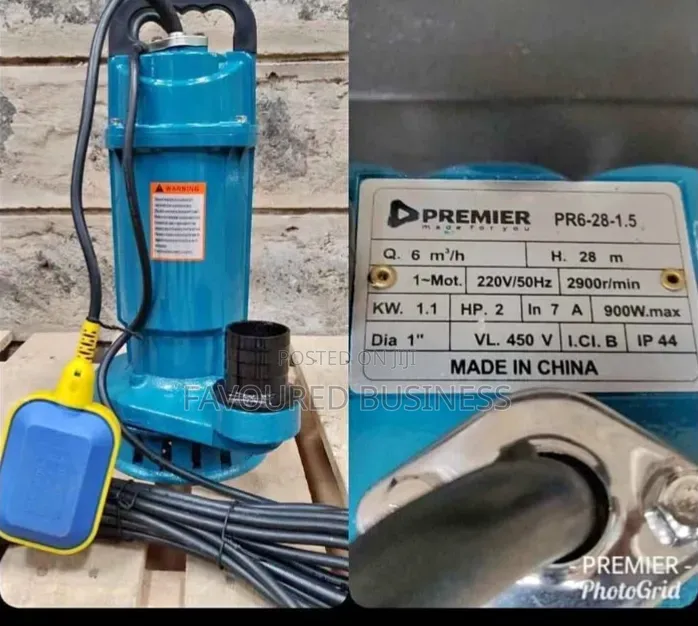 Heavy Duty Electronic Submersible Pump 2hp / New Submersible Water Pum