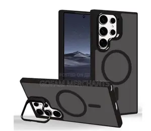 Samsung Galaxy S24 Ultra Magnetic Case Compatible, Shockproof - Black