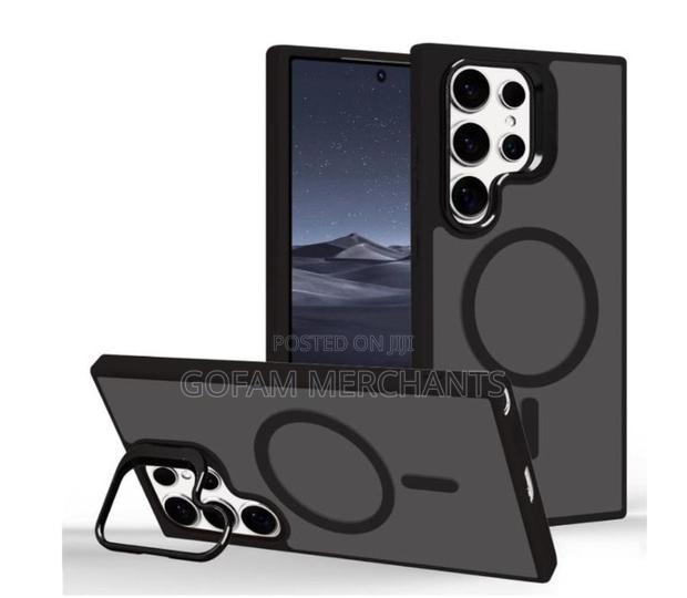 Samsung Galaxy S24 Ultra Magnetic Case Compatible, Shockproof - Black