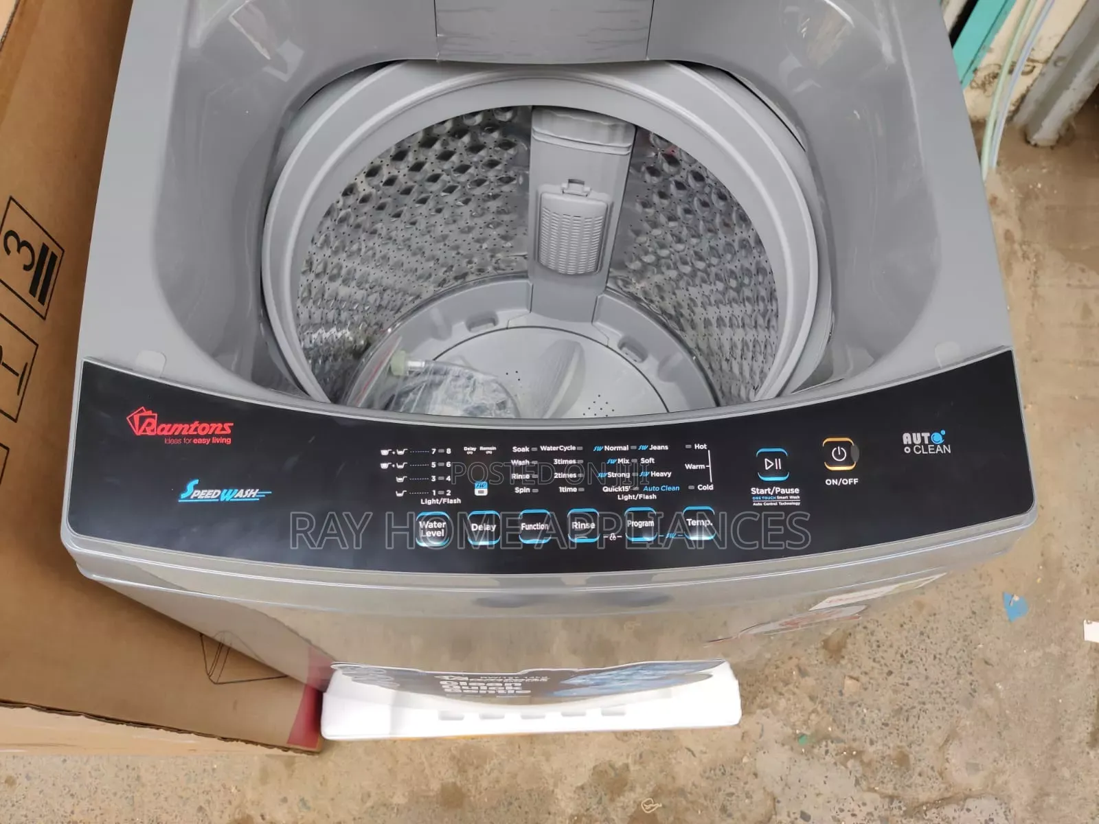 Ramtons Washing Machine Fully Automatic 14kg Rw157 Top Load