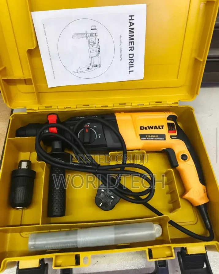 800 Watts Dewalt Rotary Hummer Drill/
