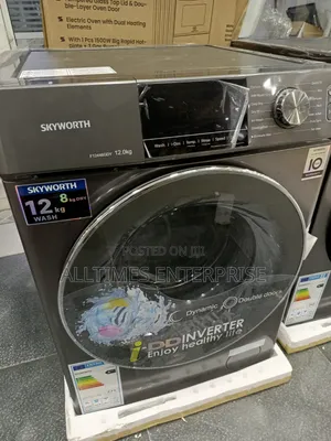 Skyworth Front Load Fully Automatic Washing Machine 12/8kg