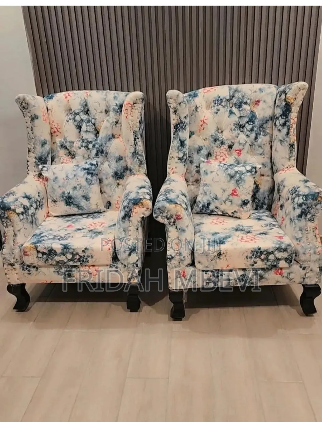 2 Accent Chairs Both at 