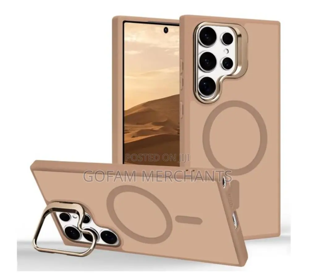 Samsung Galaxy S24 Ultra Magnetic Case - Tpu, Translucent -Pink