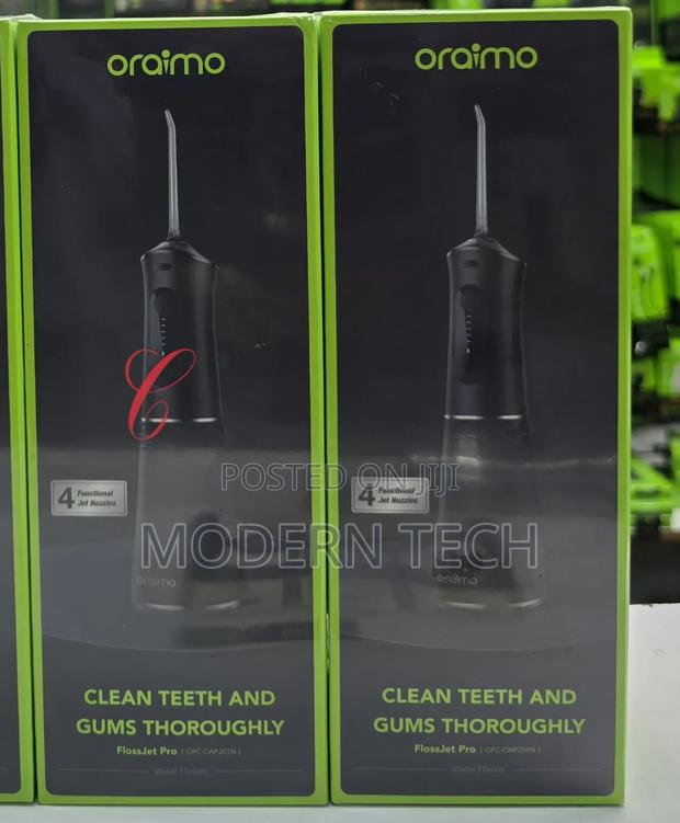 Oraimo Flossjet Pro Comfortable Smart Flosser 5 Cleaning Modes