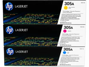 Cyan/Magenta/Yellow Brand New Toner Cartridge (Hp305a)