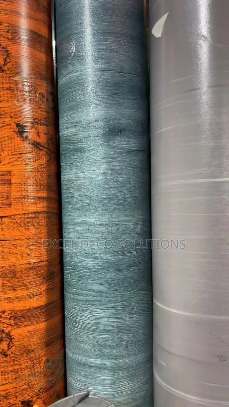 Wood Look Vinyl Carpet for Modern Interior Flooring