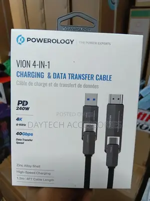 Owerology Vion 4-in-1 Hdmi Charging Data Transfer Cable