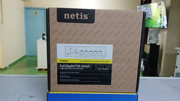 Netis P106gc Full Gigabit Poe Switch