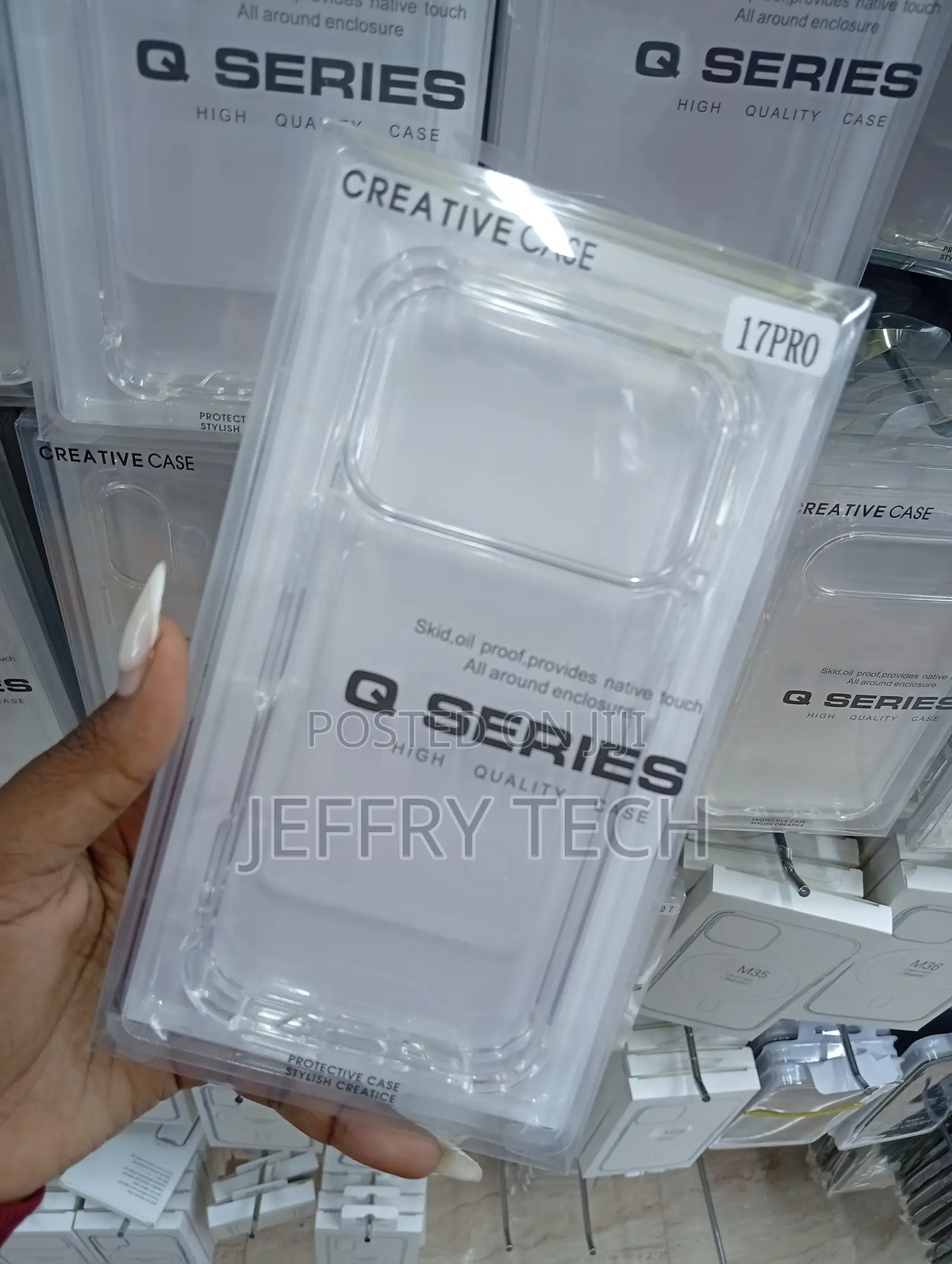 iPhone 17 Pro Transparent, High-Quality Protective Case