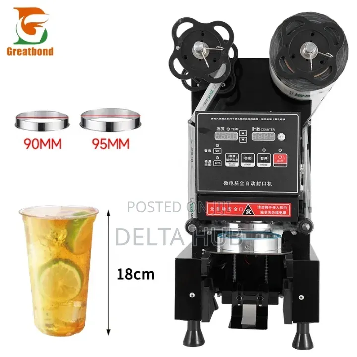 Digital Beverage Cup Sealing Machine