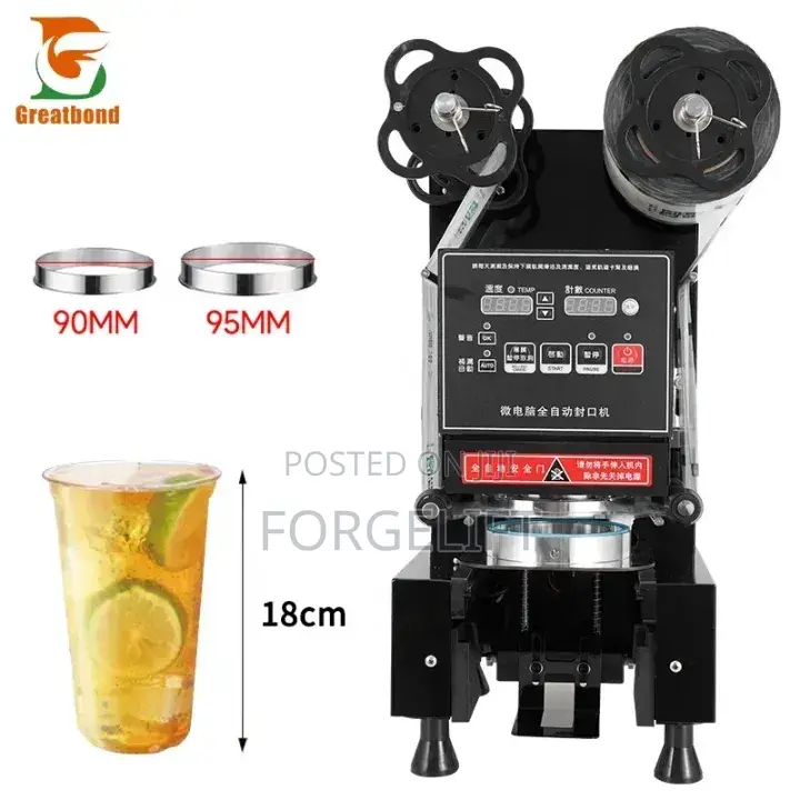 Digital Beverage Cup Sealing Machine
