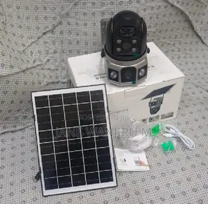 Solar Powered PTZ Security Camera – Wireless Outdoor CCTV