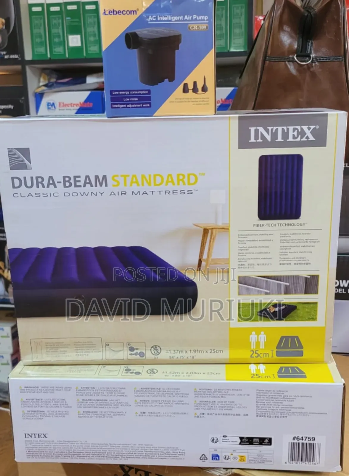 Intex Inflatable Mattress 4by 6
