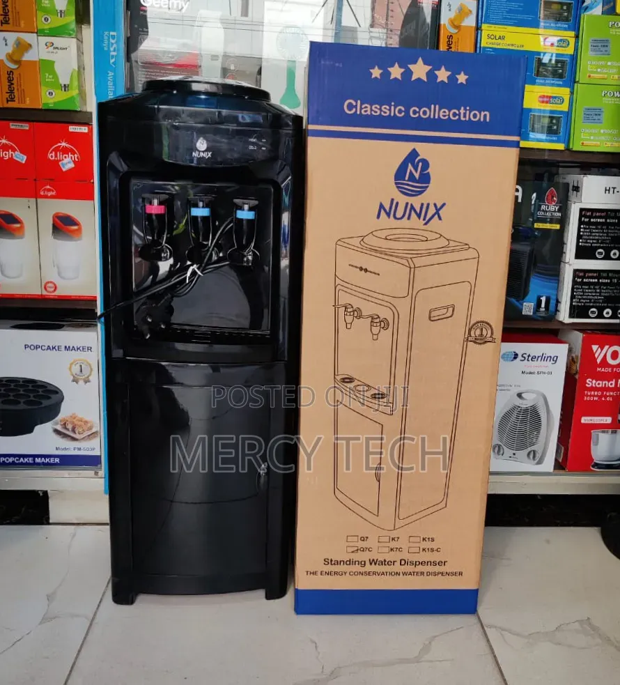Nunix Q7c 3-Tap Water Dispenser (Black)