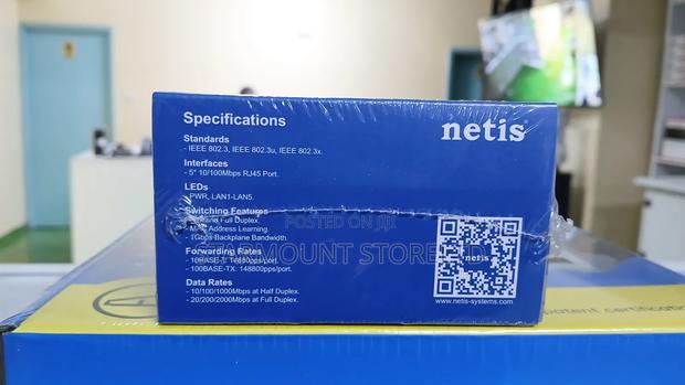 Netis St105d 5-Port Switch - thumbnail 4