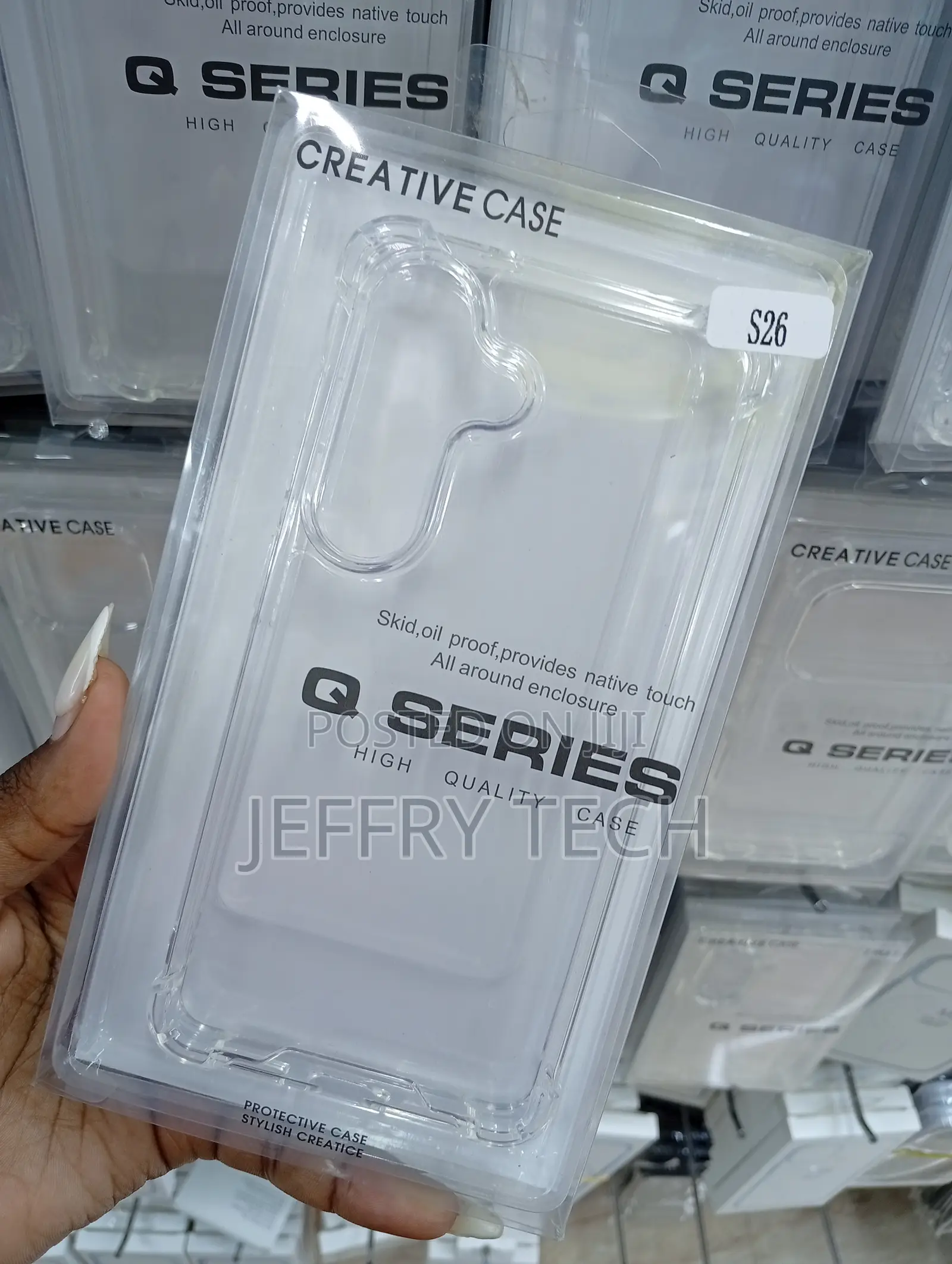 Samsung Galaxy S26 Plus "All Around Enclosure Clear, Flexible Case