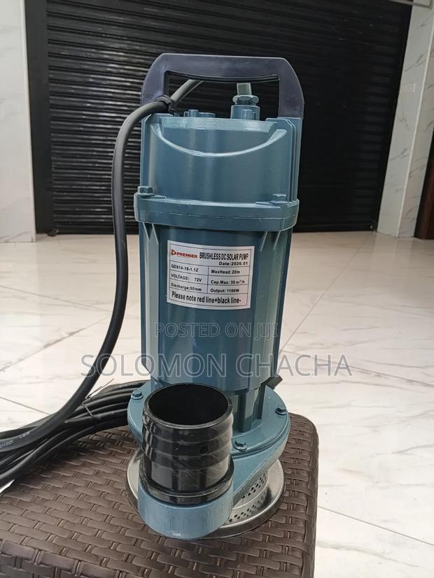 Premier 3inch 30m3/Hr 20m 72v 1100w Brushless Dc Submersible Pump