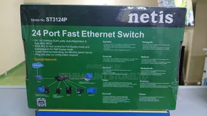 Netis St3124p 24-Port Switch
