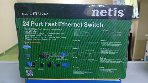 Netis St3124p 24-Port Switch - thumbnail 3