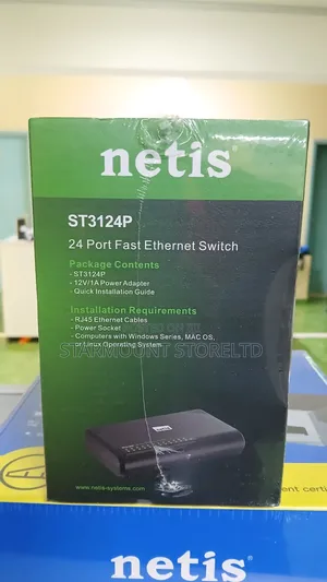 Netis St3124p 24-Port Switch