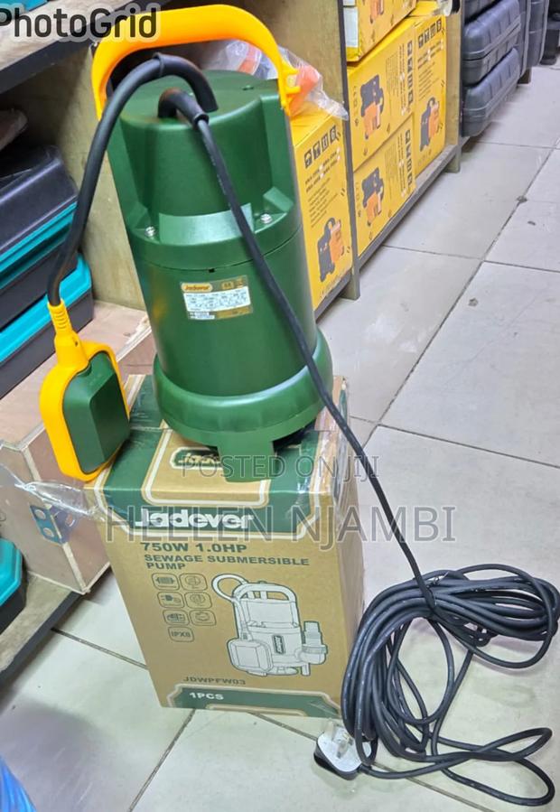 1hp Sewage Plastic Pump 7mtrs Head