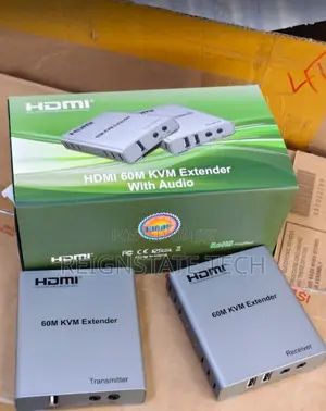 Usb+Hdmi Extender Over Ethernet Cable With Audio
